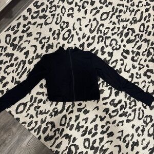Black Cropped Jacket
